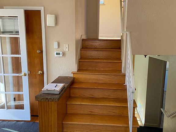 Stairs to upper level