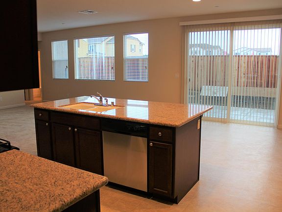 Kitchen and living room
