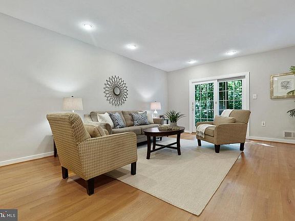 French doors and recessed lights!