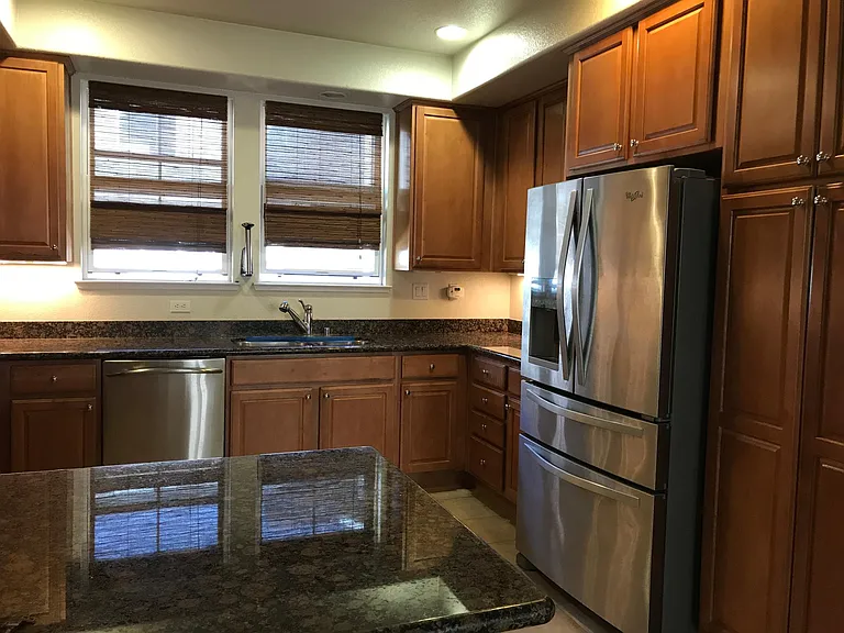 Stainless steel appliances and a new dishwasher!