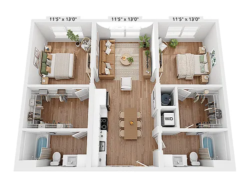 Floor plan B2