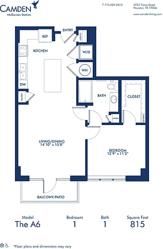 Floor plan A6