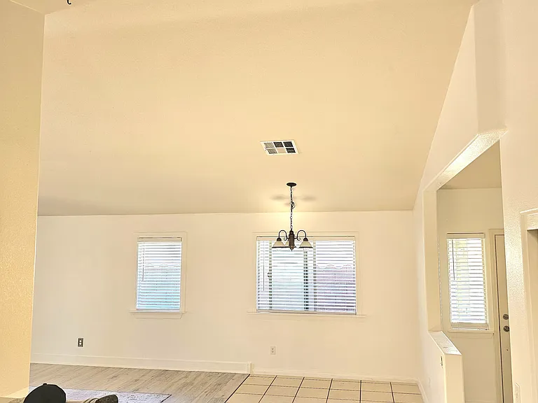 Looking from kitchen towards front door