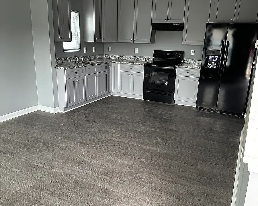 Kitchen and common area