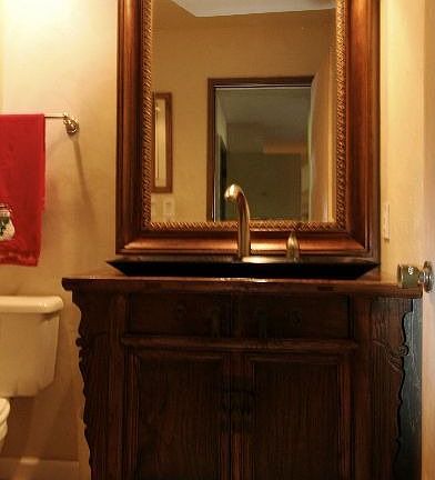 Downstairs bathrrom/laundry room