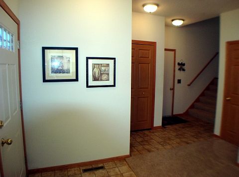 Spacious entry to greet guests