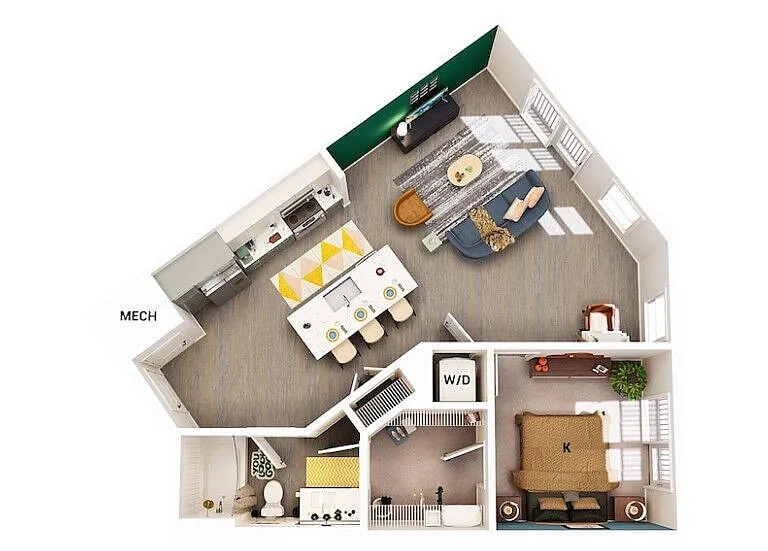 Floor plan A6
