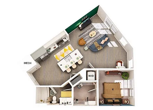Floor plan A6