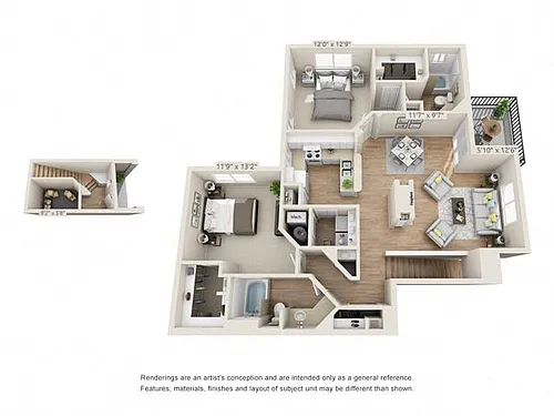 Floor plan Blue Ridge - Pinnacle Ridge