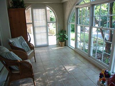 Sunroom with a view
