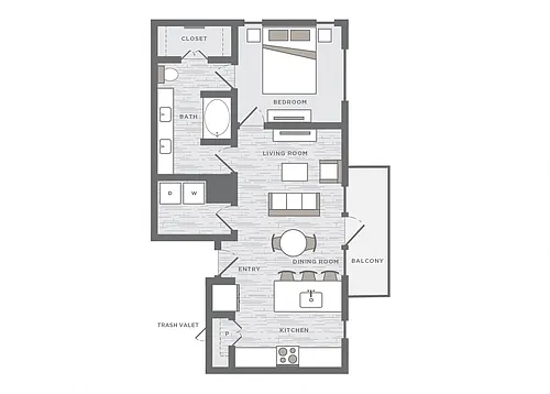 Floor plan A4