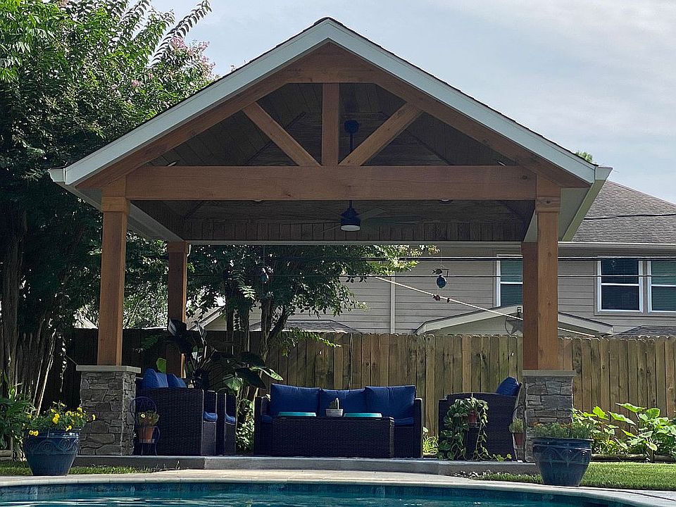 Recent backyard addition