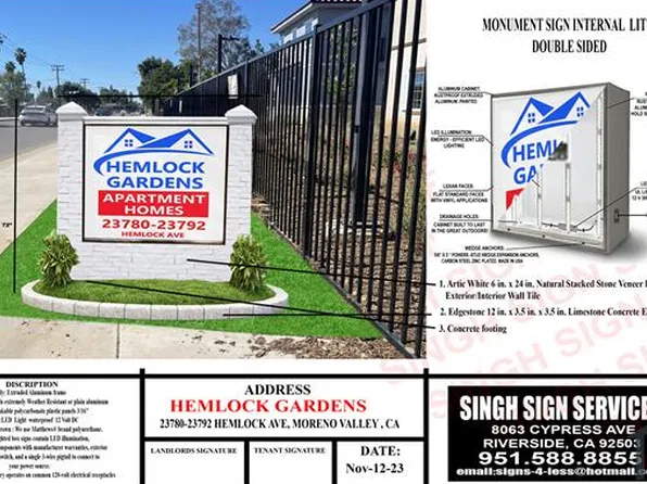 22786 Hemlock Ave, Moreno Valley, CA 92557