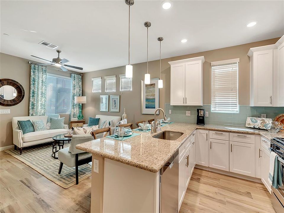 Kitchen & Living Room (Corporate Apartment)