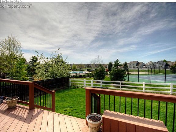 Large Trex deck