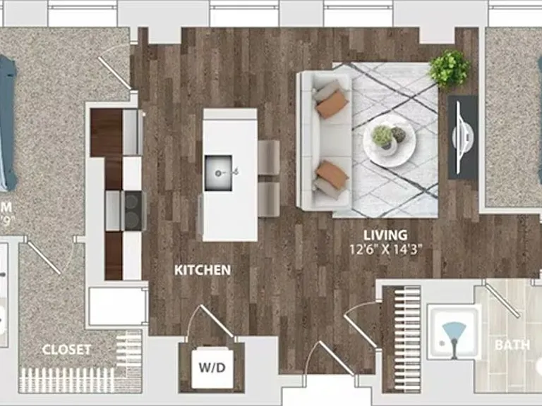 Charming 1 Bedroom/1 Bathroom Apartment Unit in Downtown Baltimore, MD! Unit 416 — Photo 132