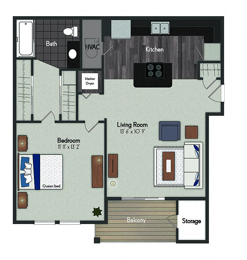 Floor plan Monterrey
