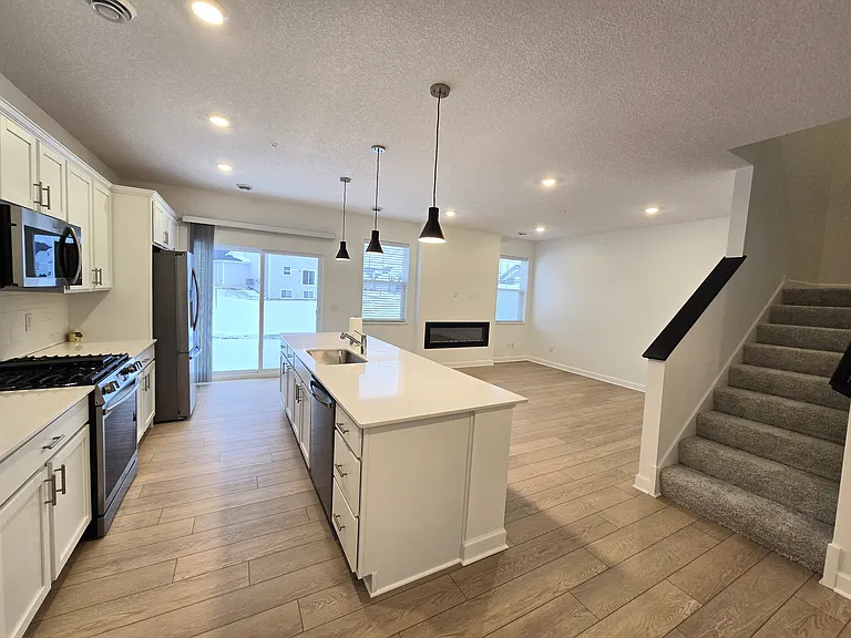 Common Area + Kitchen Area