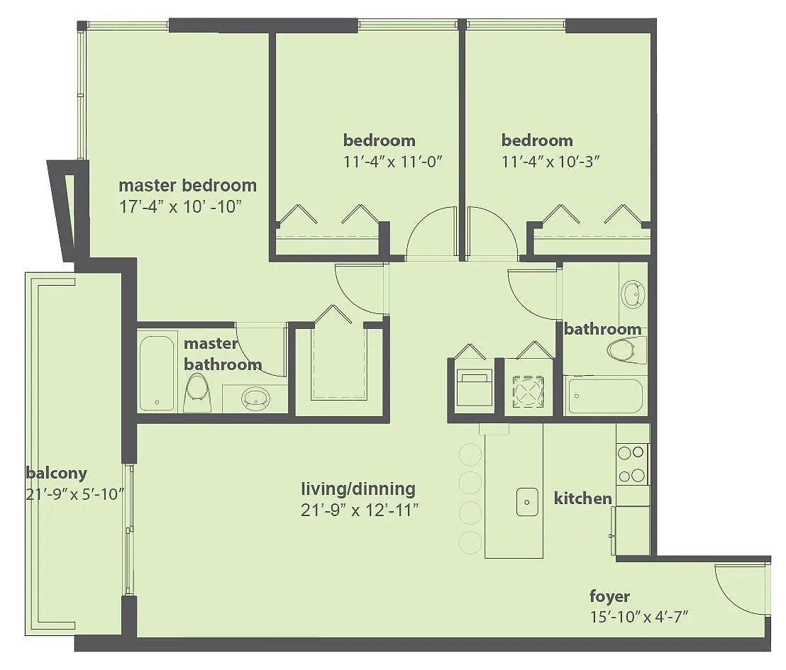 Floor plan 3-2