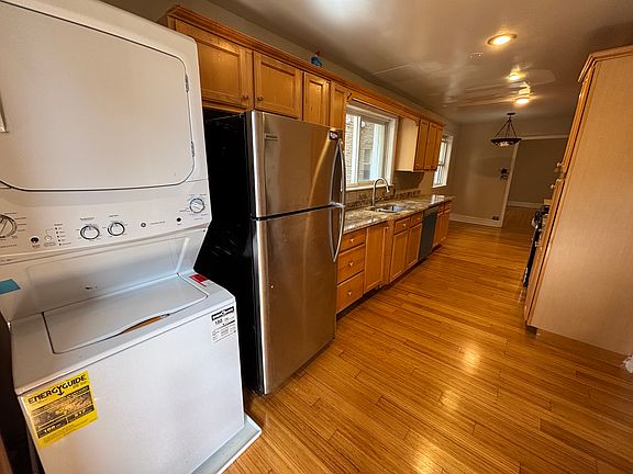 Kitchen with laundry