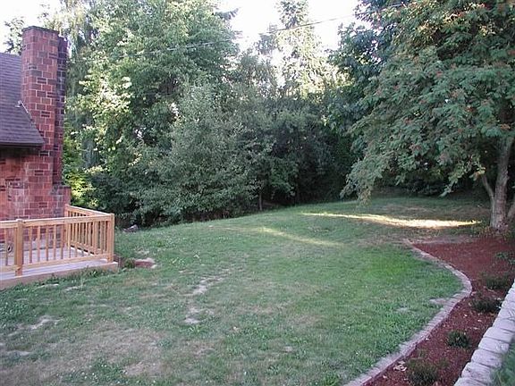 A yard big enough for a large family reunion!