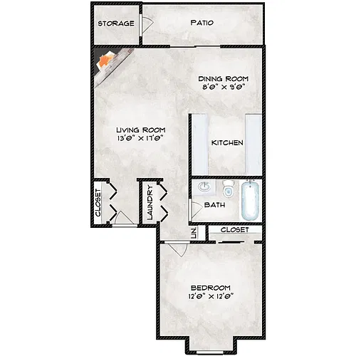 Floor plan A1