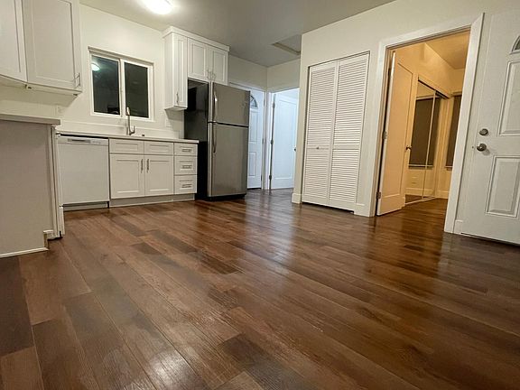 Living room and kitchen