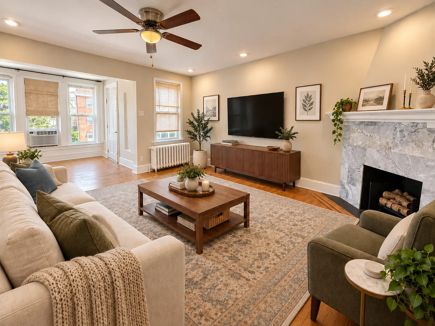 Updated Wynnefield Home with Finished Basement, Modern Kitchen & Rear Parking — Photo 1