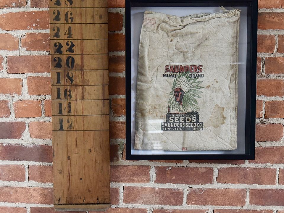 Welcome to the Historic Saunders Seed Building! We have renovated the top floor into three apartments and in the process of maintaining the nostalgia of this building we found some original artifacts along the way.