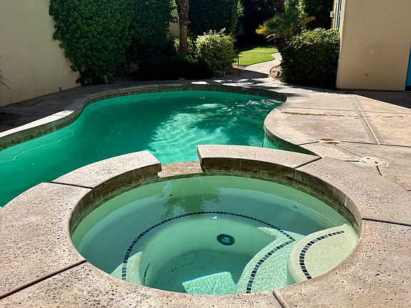 Salt water pool and spa with remote programing from phone