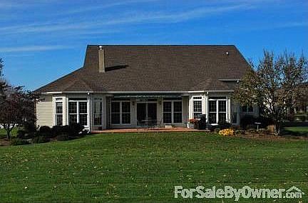 Rear of house facing East