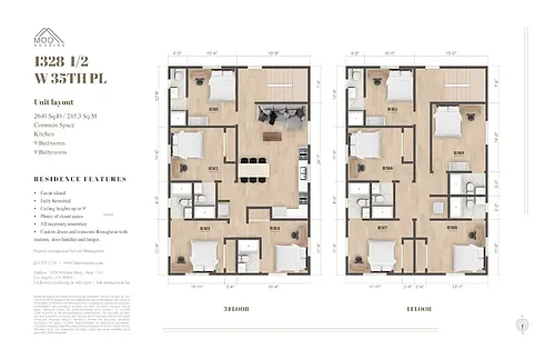 Floor plan Private Room at 1328 - 9B9B