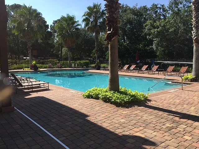 One of 2 pools on property