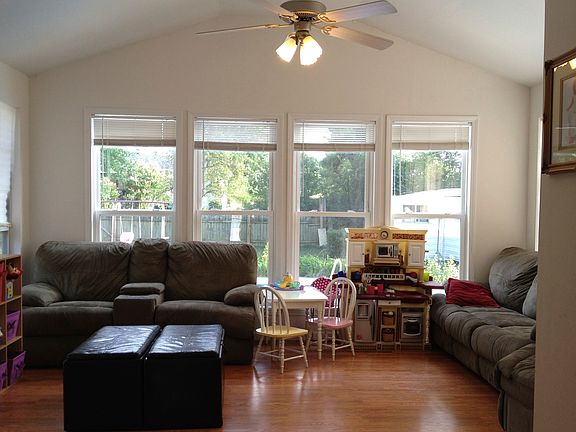 Sunroom addition off kitchen