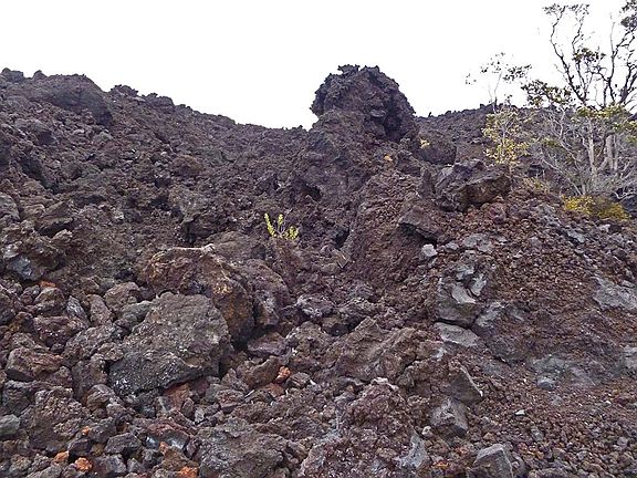 Amazing lava statues