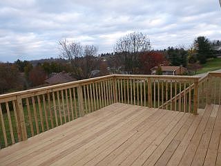 DECK OFF OF BACK