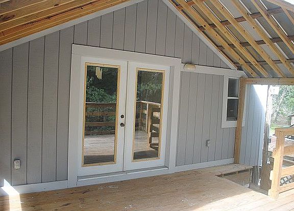 Road View Covered Porch