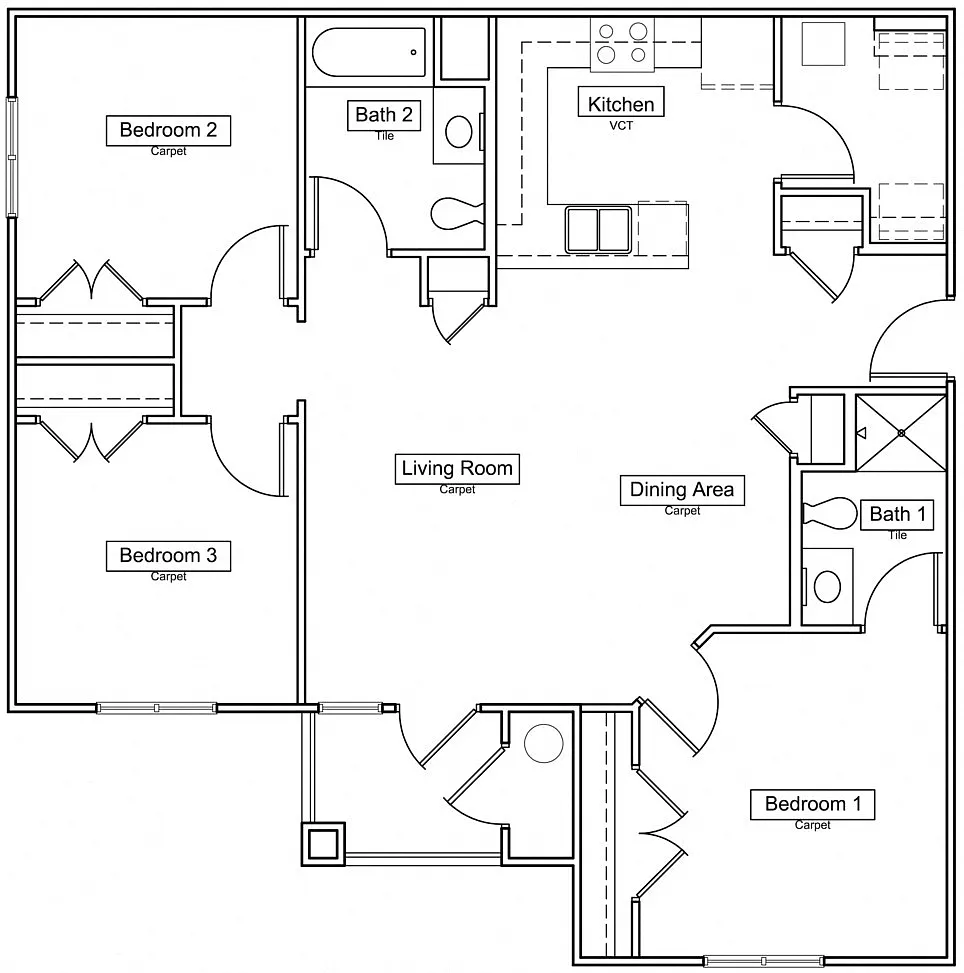 Floor plan C1