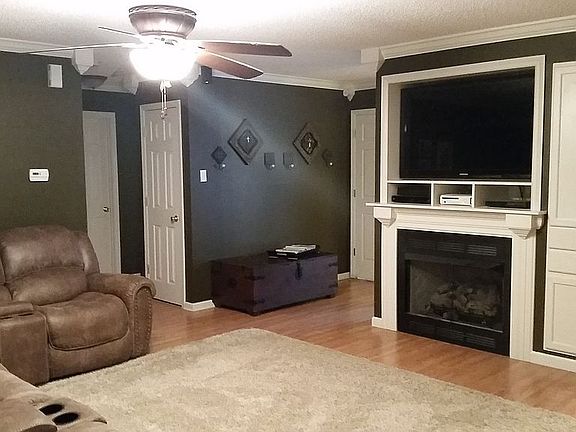 Den Fireplace and Video Cove