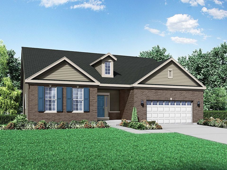 Coventry II Williamsburg exterior elevation Stonebridge rendering by William Ryan Homes