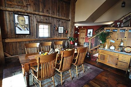 Dining Room - open to Kitchen and Living Room big enough to seat the entire family. Original interio