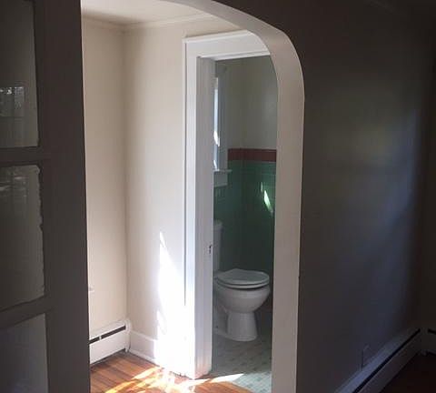 Half Bath off the Dining Room