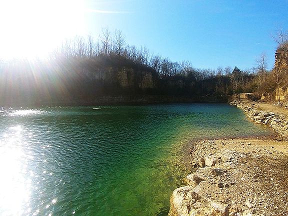 Spring Fed Quarry Lake