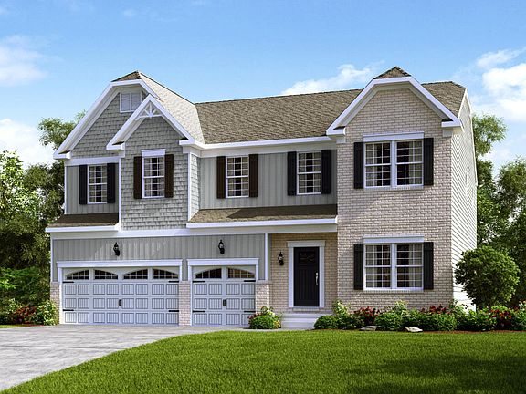 Elevation K Opt Carolina Front Garage Doors