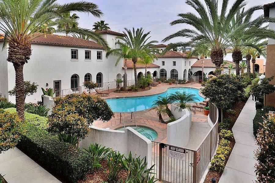 The Missions at Rio Vista tranquil pool and spa area.
