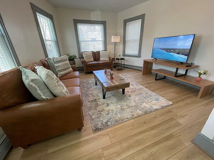 Plenty of natural light.