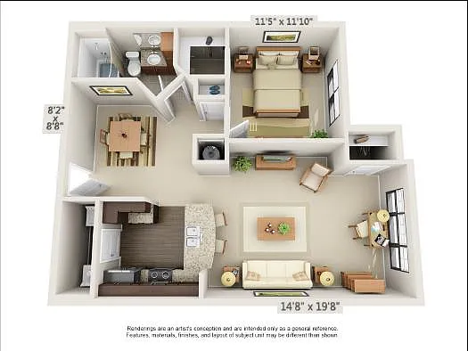 Floor plan A1SR