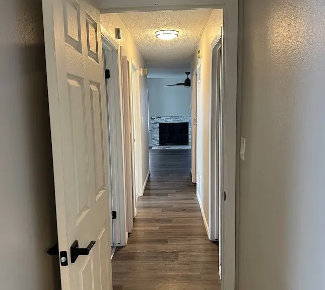 Hallway view from Master Bedroom