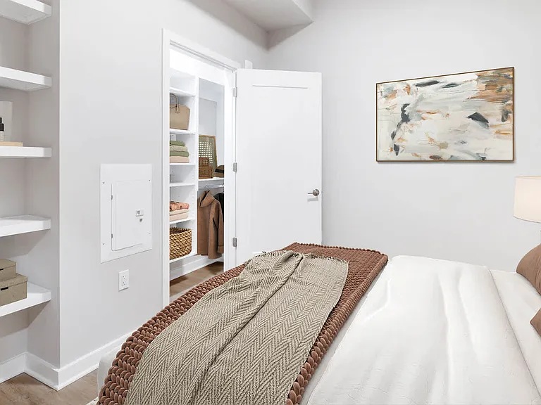Bedroom with Hard Surface Flooring