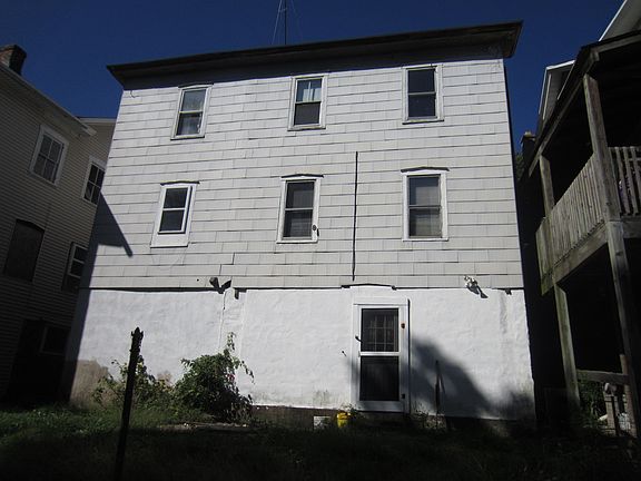 Rear of building
